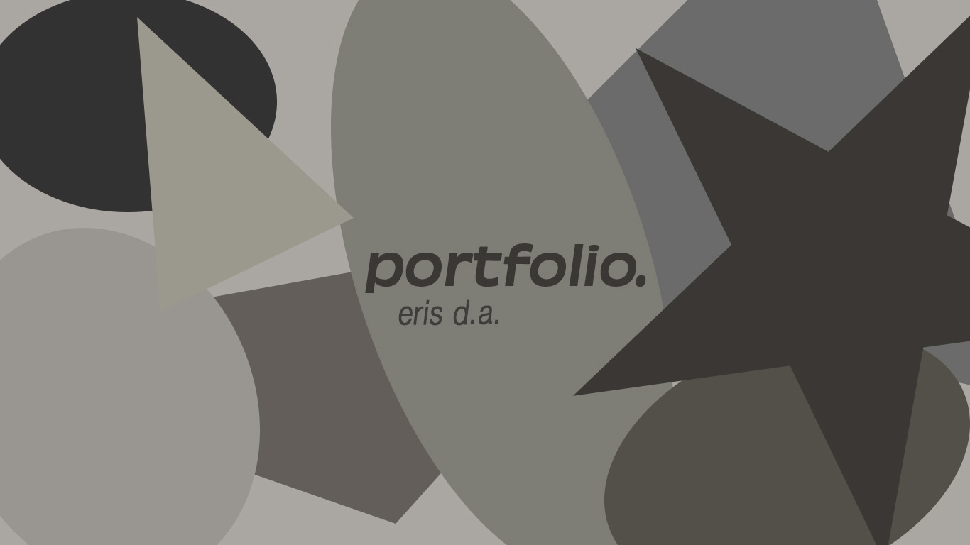 portfolio home screen